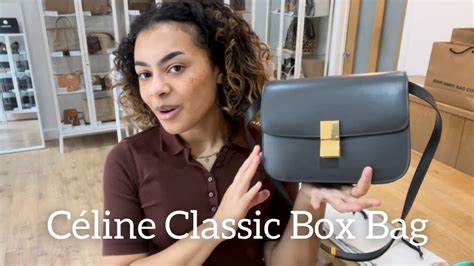 celine box evening|celine silhouette bag.